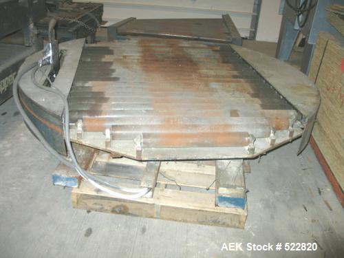 USED: Lantech semi-automatic stretch wrapper, model SHASP-3, powerroller stretch film delivery system. Complete with manuals anddrawings. Series Custom. 460V, 3 phase, 60 hz, 20 amps. 54" wideusable ...