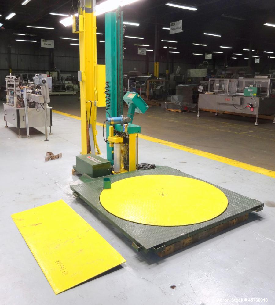 Used Mima Model FE-LP "Econo Stretch" 100 Semi-Automatic Stretch Wrapper