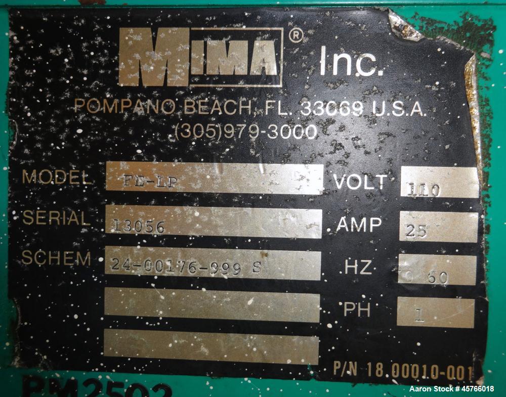Used Mima Model FE-LP "Econo Stretch" 100 Semi-Automatic Stretch Wrapper