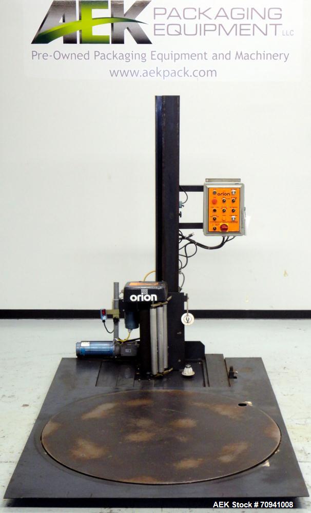 Used Orion Model L66/10S Semi-Automatic Low Profile Stretch Wrapper