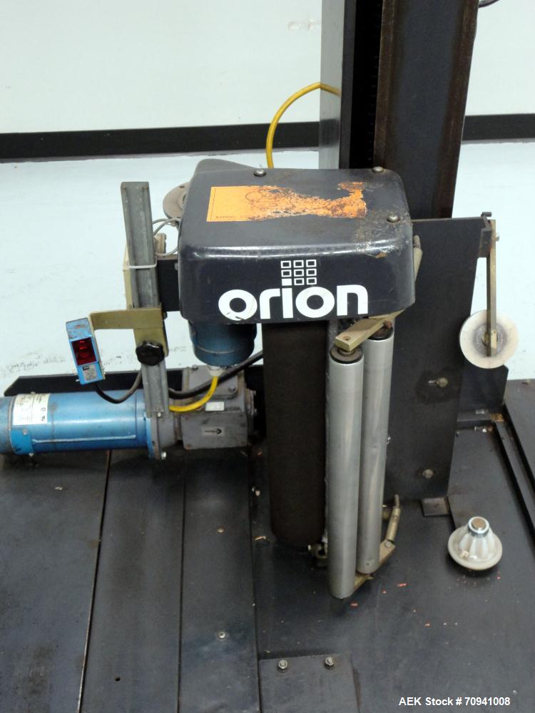 Used Orion Model L66/10S Semi-Automatic Low Profile Stretch Wrapper