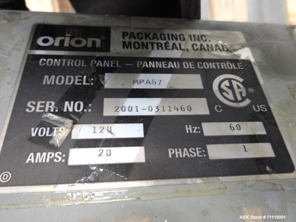 Used Orion Model MPA67 Automatic Stretch Wrapper