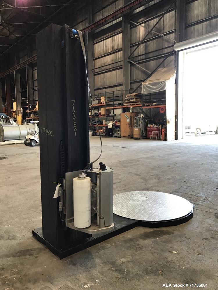 Used Preferred Packaging Semi-Automatic Turntable Stretch Wrapper