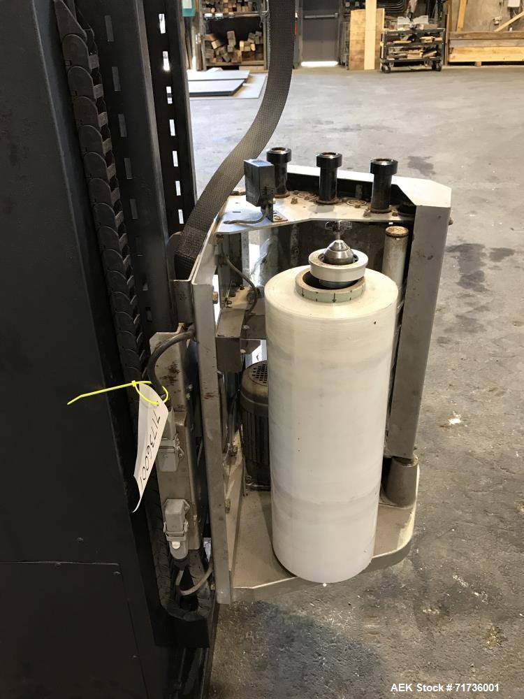 Used Preferred Packaging Semi-Automatic Turntable Stretch Wrapper