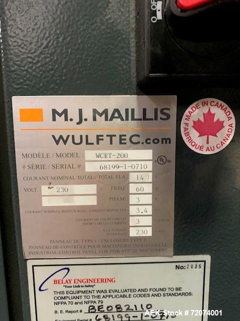 Used Wulftec Orbital Stretch Wrapper, Model WCRT-200