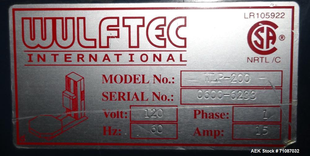 Used Wulftec Model WLP-200 Automatic Stretch Wrapper