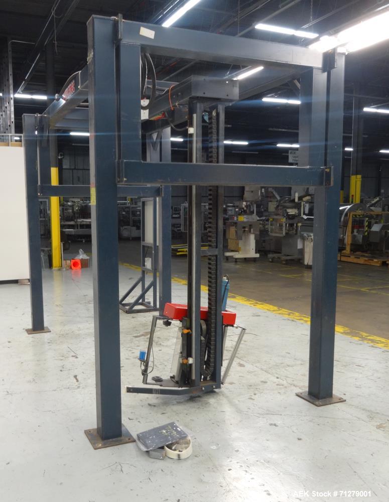 Used Wulftec Model WRT-200 International Semi-Automatic Rotary Arm Stretch Wrap