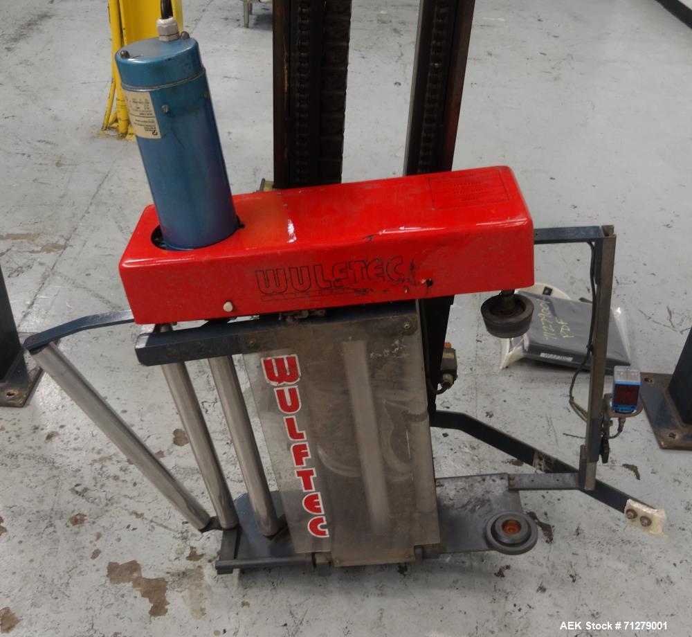 Used Wulftec Model WRT-200 International Semi-Automatic Rotary Arm Stretch Wrap