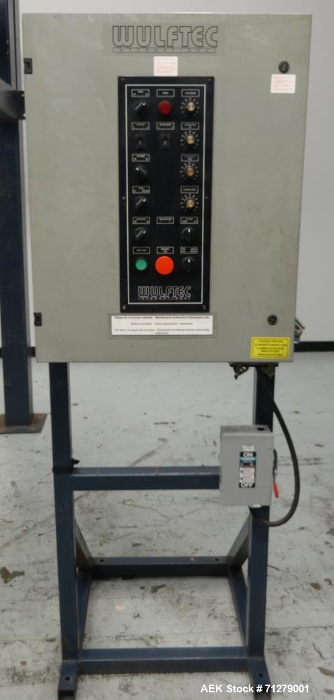 Used Wulftec Model WRT-200 International Semi-Automatic Rotary Arm Stretch Wrap