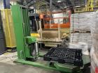 Used Highlight Industries Model 2.5 Semi Automatic High Profile Stretch Wrapper. Powered Pre-Stretch : 200% Standard, Turntable : High Profile: 48