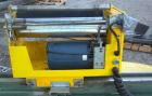 Used ITW Mima Semi-Automatic Spiral Web Stretch Wrapper, model FE-HP, carbon steel. Up to 30 loads per hour. 72