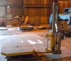 Used ITW Mima Little Giant Series Spiral Web Stretch Wrapper, Model LG-20, Carbon Steel. Up to 25 loads per hour. 48