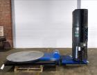 Used Lantech Q-300 Semi-Automatic Stretch Wrapper.