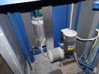 Used Lantech Q-300 Semi-Automatic Stretch Wrapper.