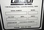 Used Lantech Q-300 Semi-Automatic Stretch Wrapper.