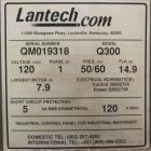 Used Lantech Q300 semi automatic stretch wrapper. Low Profile unit capable of speeds from 25-35 loads per hour. Maximum load size 73 1/2