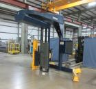 Used Lantech S-300 Straddle-Type Semi Automatic Stretch Wrapper