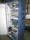 USED: Lantech semi-automatic stretch wrapper. Control panel is 230/460volt. 81