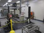 Used Orion L66/13S Semi Automatic Low Profile Stretch Wrapper. Turntable will do 0 - 14 RPM and is variable speed.  Maximum load capacity: up to 4,000 lbs. Film Roll Width: up to 20