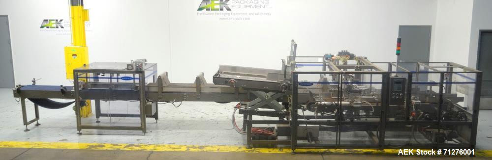 Used Arpac Intermittent Motion End-Load Tray/Case Erector and Packer