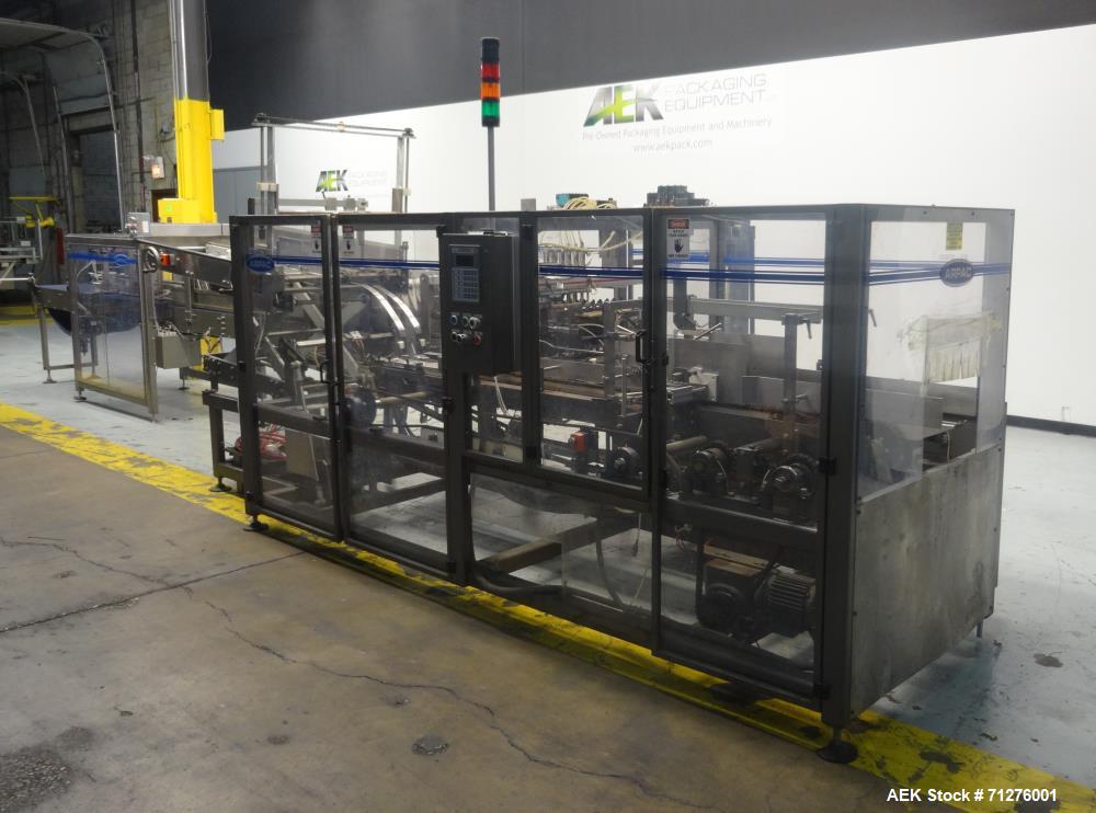 Used- Arpac Intermittent Motion End-Load Tray/Case Erector and Packer