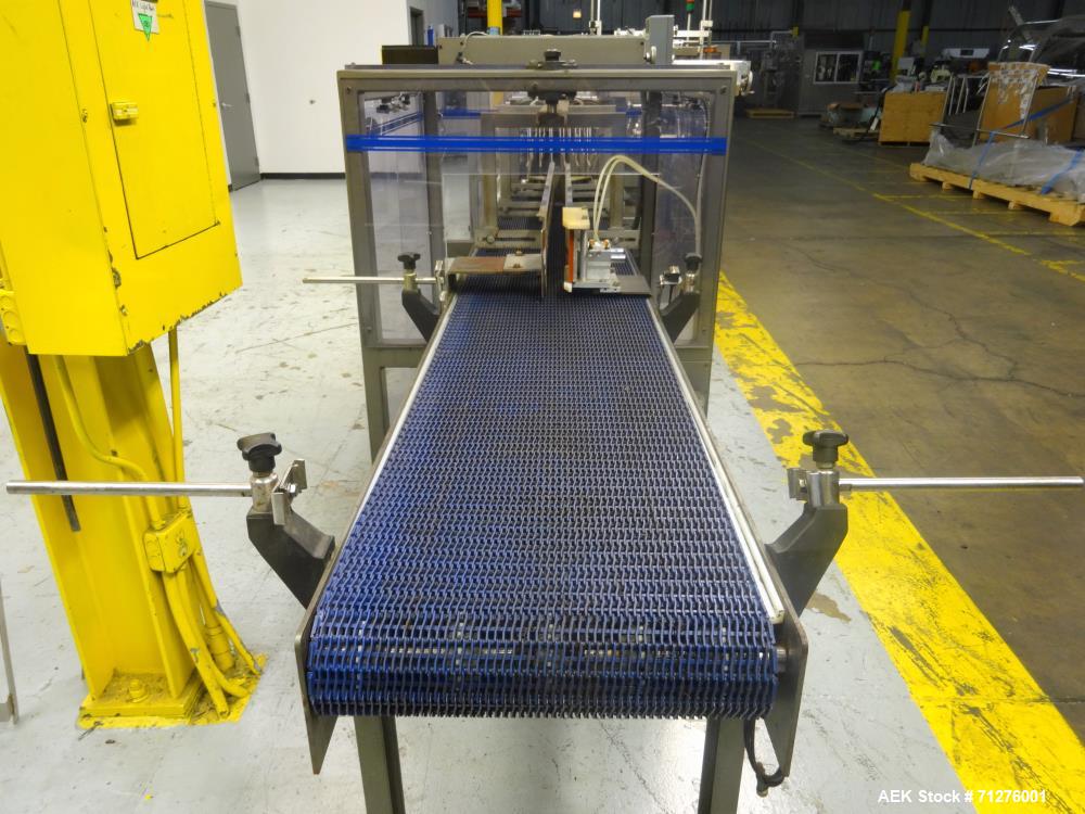 Used Arpac Intermittent Motion End-Load Tray/Case Erector and Packer