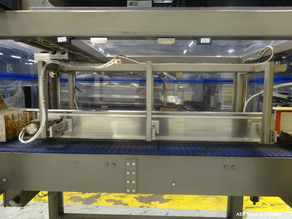 Used Arpac Intermittent Motion End-Load Tray/Case Erector and Packer