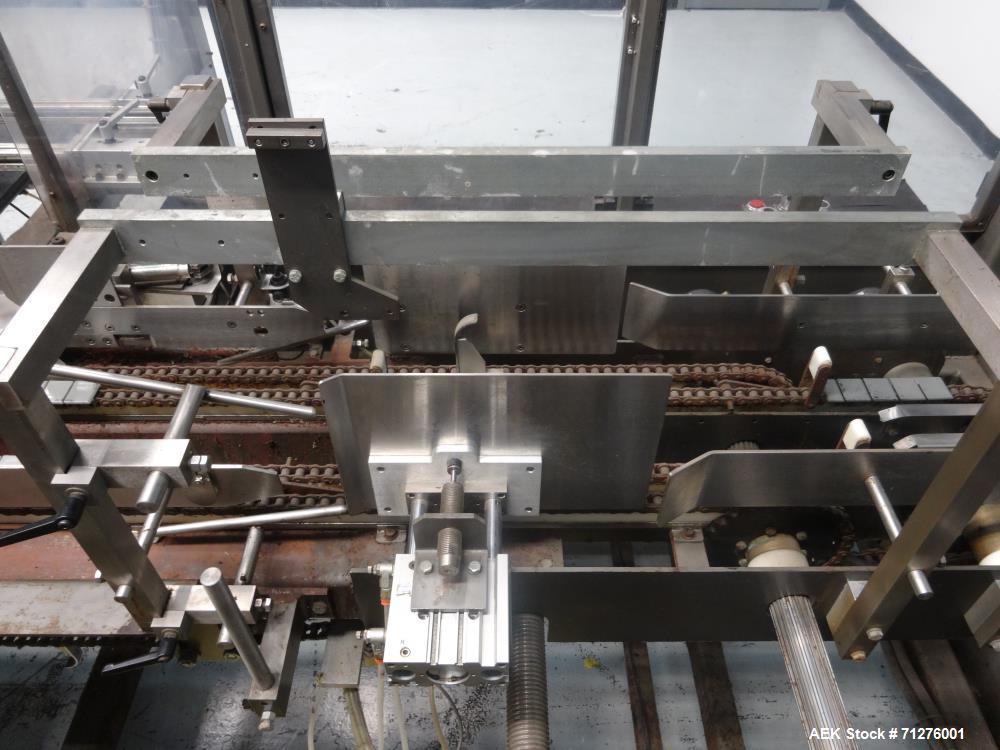 Used Arpac Intermittent Motion End-Load Tray/Case Erector and Packer