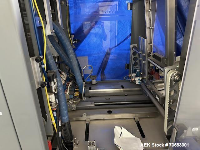 Used Delkor Trayfecta S-Series TFL Tray Former | Up to 30 CPM | AB Servo Controls | Nordson ProBlue-10 Hot Melt | 480V