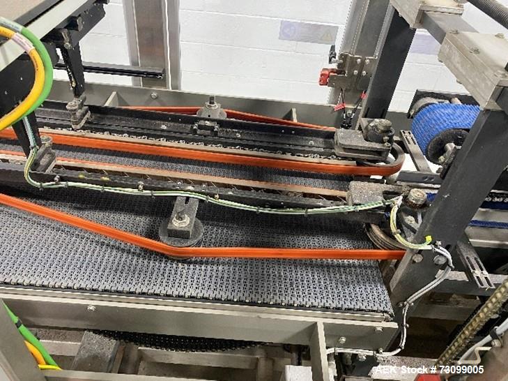 Used-Used-Douglas Machine Axiom Wraparound Case/Tray Packer. Capable of Speeds up to 55 cases per minute. Has a inside case ...