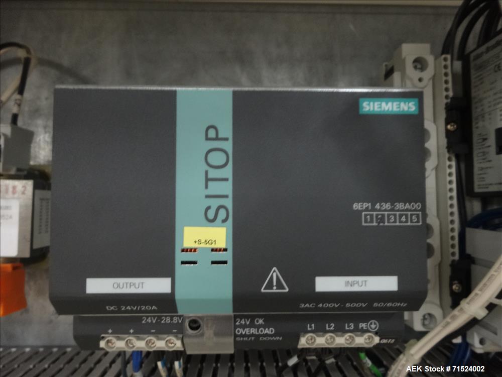 Used- Krones Model Variopac Registered Film Tray Pack Shrink Bundling System