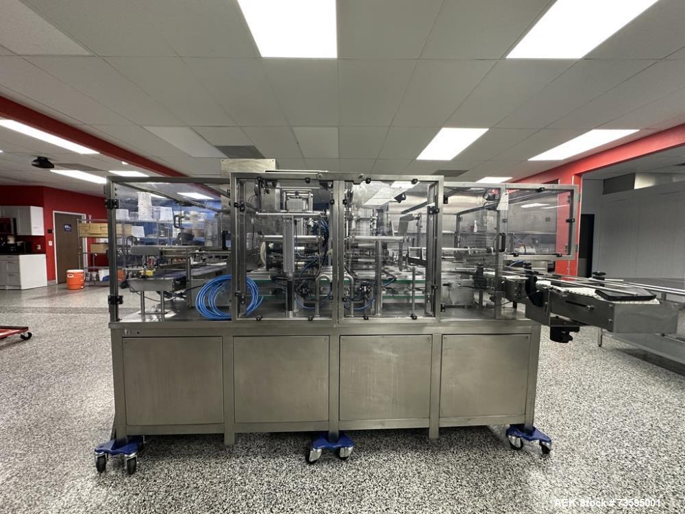 Used Pack Line Tray Former – Model PL-200 (2-Lane, Stainless Steel, 2023)