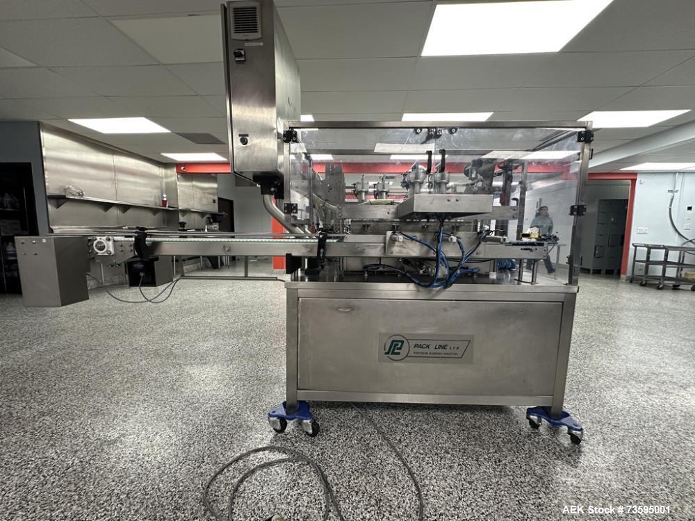 Used Pack Line Tray Former – Model PL-200 (2-Lane, Stainless Steel, 2023)