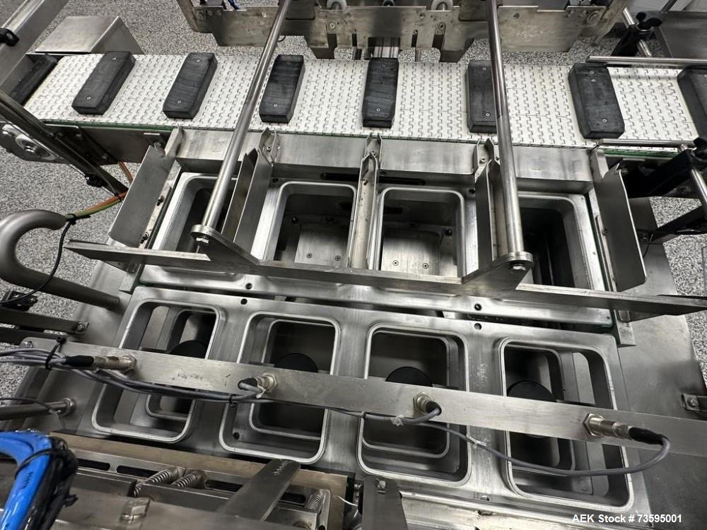 Used Pack Line Tray Former – Model PL-200 (2-Lane, Stainless Steel, 2023)