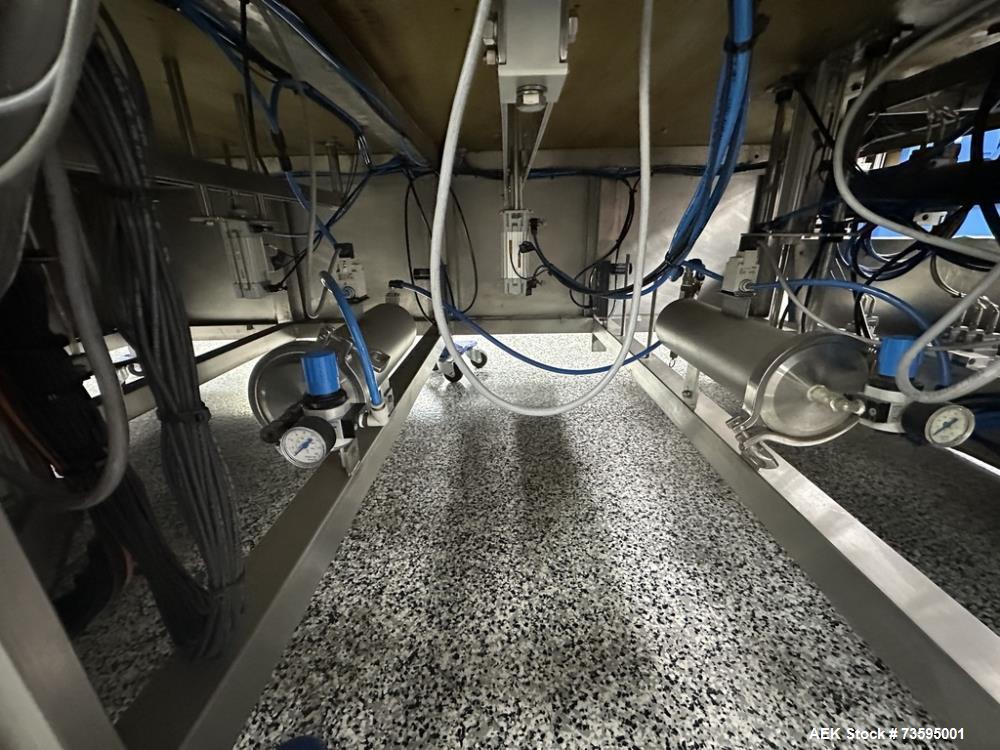 Used Pack Line Tray Former – Model PL-200 (2-Lane, Stainless Steel, 2023)