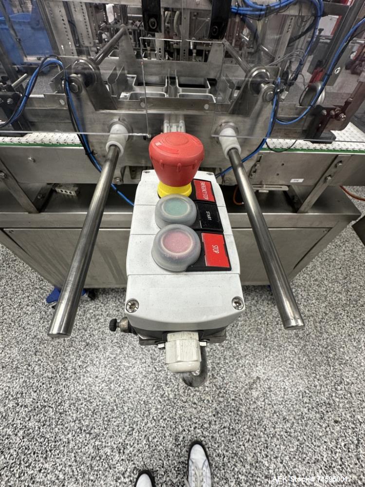 Used Pack Line Tray Former – Model PL-200 (2-Lane, Stainless Steel, 2023)