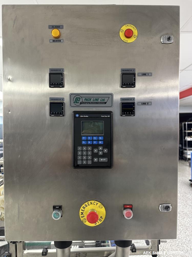 Used Pack Line Tray Former – Model PL-200 (2-Lane, Stainless Steel, 2023)
