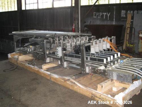 Used Standard Knapp Continuum Tray Packer and Registered Film Shrink Wrapper