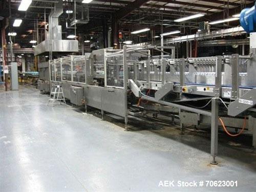 Used Standard Knapp Model 296P Continuum Tray Packer and Registered Film Shrink