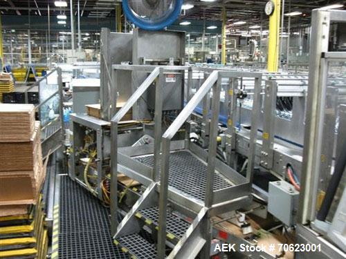 Used- Standard Knapp Model 296P Continuum Tray Packer and Registered Film Shrink