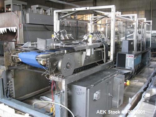 Used Standard Knapp Model 296P Continuum Tray Packer and Registered Film Shrink