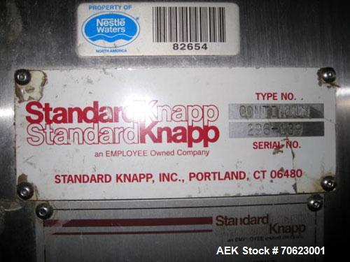 Used- Standard Knapp Model 296P Continuum Tray Packer and Registered Film Shrink