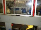 Used CERMEX Tray/Pad Shrinkwrapper, Model TSP70. Integrated tray/shrink machine capable of applying registered film at speeds up to 30 trays per minute on 12 and 24 packs. Includes Nordson 3400 hot m...