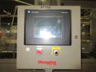 Used- Douglas Automatic Tray Former and Registered Shrink Film Bundler