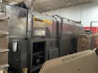 Used-Hartness Model 4510-80 Continuous Motion Tray Packer and Shrinkwrapper