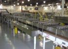 Used Kisters Kayat Model TSP 030 Automatic Tray Former, Packer and Shrink Overwrapper. Machine is capable of speeds of up to 30 trays per minute. Tray Former has print registered single roll technolo...
