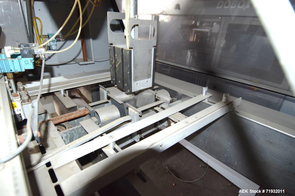 Used Bosch-Doboy Model 7510 Single Head Tray Former.