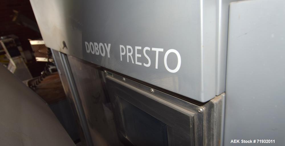 Used Bosch-Doboy Model 7510 Single Head Tray Former.