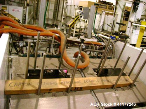 Used Econocorp Econoform Dual Head Tray Or Former, Model 4253. Capable of speeds up to 60 CPM. Carton/tray size range: length 4" to 9", width 3" to 7", depth 1" to 3". Maximum blank size range 15" x ...