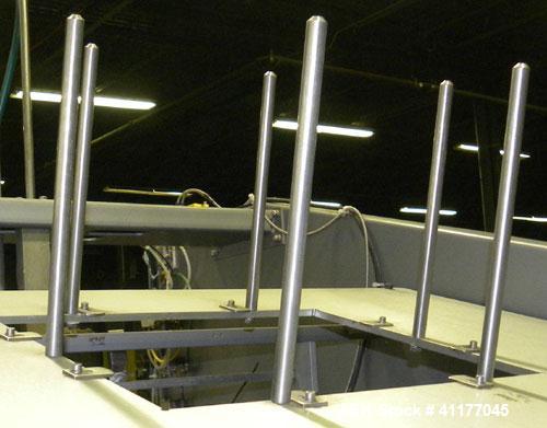 Used Econocorp Econoseal Automatic Tray Former, Model 7228, Carbon Steel. Capable of speeds up to 20 trays per minute. Has a tray size range: width 6" x 15", length 6" x 12", depth 1" to 5". Maximum ...